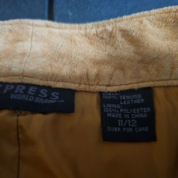Express Tan Boot Cut Jeans - Picture 11 of 12